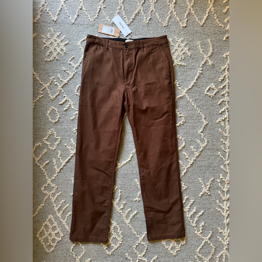 Brand New Rhythm Men’s brown chinos